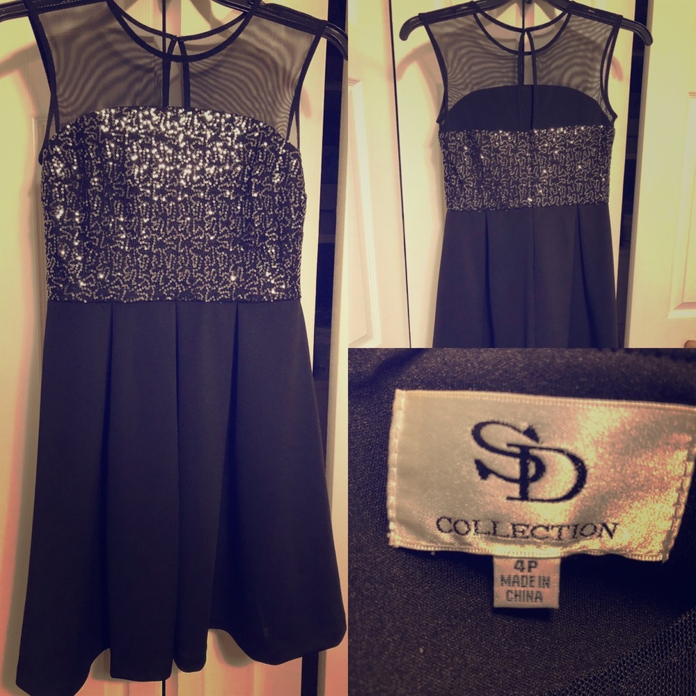 Black Party Dress 4P